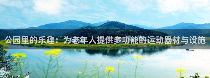 凯捷体育平台注册流程视频：公园里的乐趣：为老年人提供