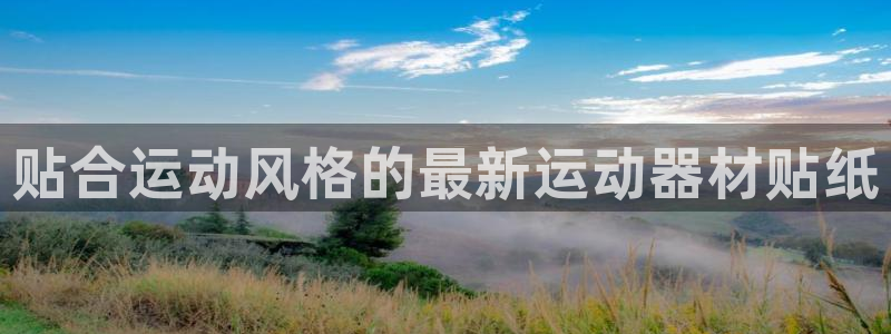凯捷体育集团官网首页：贴合运动风格的最新运动器材贴纸
