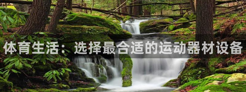 凯捷体育平台注册：体育生活：选择最合适的运动器材设备