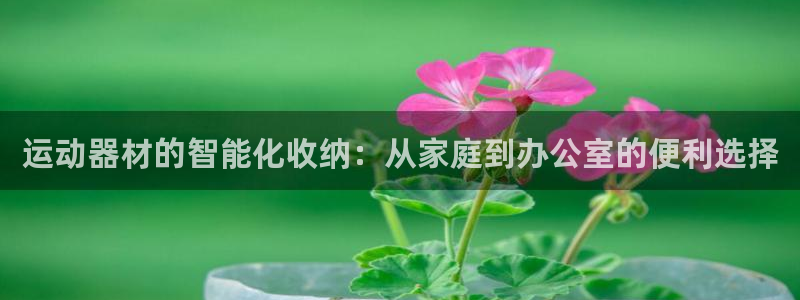 凯捷体育集团官网首页网址：运动器材的智能化收纳：从家